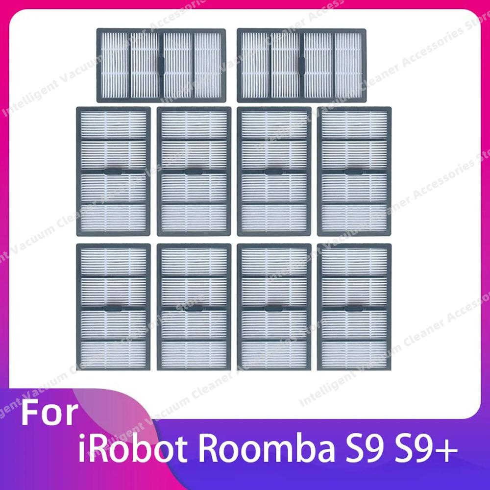 Подходит для робота-пылесоса iRobot Roomba серии S9 9150 / S9+ Plus 9550. Моющийся HEPA-фильтр, сменная запчасть для деталей пылесоса