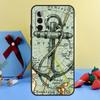 Anchor Sea Beach Case For Samsung Galaxy A54 A14 A34 A24 A53 A33 A13 A52 A32 A22 A12 A71 A51 A25 A15 Cover