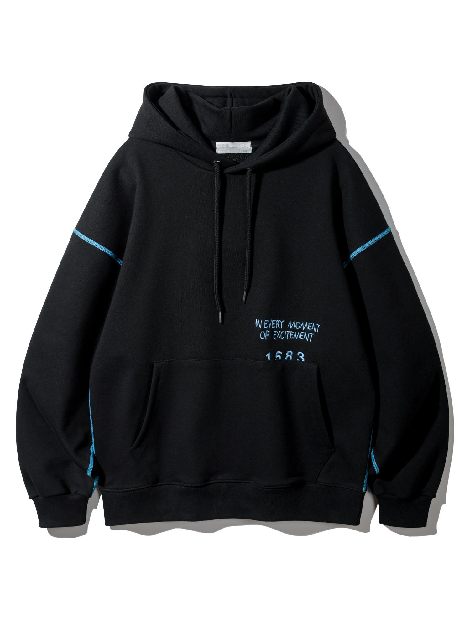 Baken Every Moment Hoodie Bk6982_Black Black/1