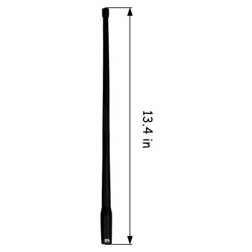 ONE250 13" Flexible Rubber Antenna for Nissan Frontier (1998-2020), Titan (2004-2018), Rogue (2008-2020), Pathfinder (2013-2019), Xterra (2000-2016) -