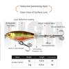 Treble Hook Floating Tractors Propellers 360° Rotate Fake Baits Professional Lure Bait  Blackfish