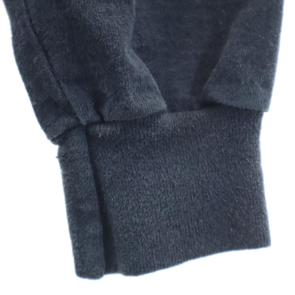 JIMMY'Z 90s Old USA Made Long Sleeve One Point Mock Neck T-shirt M Black Men's Used