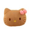 Hello Kitty Big Head Cushion - Cute Cat Plush Backrest Pillow for Girls