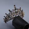 Vintage Argento Dorato Nero Metallo Lusso Strega E Principe Festa Danzante Matrimonio Copricapo Corona Accessori Capelli