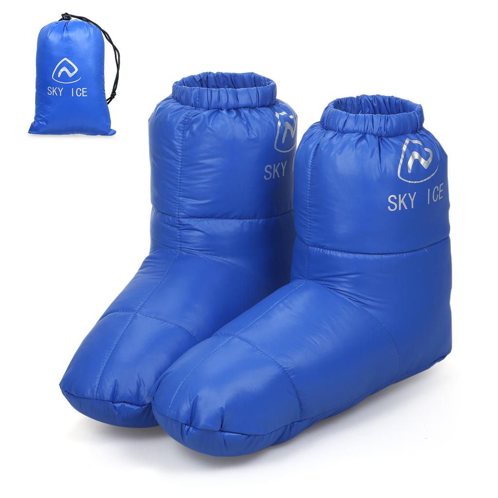 Winter warme Entendaunen Hausschuhe Stiefel Home Outdoor Camping Schuhe Schuhe für Männer Frauen