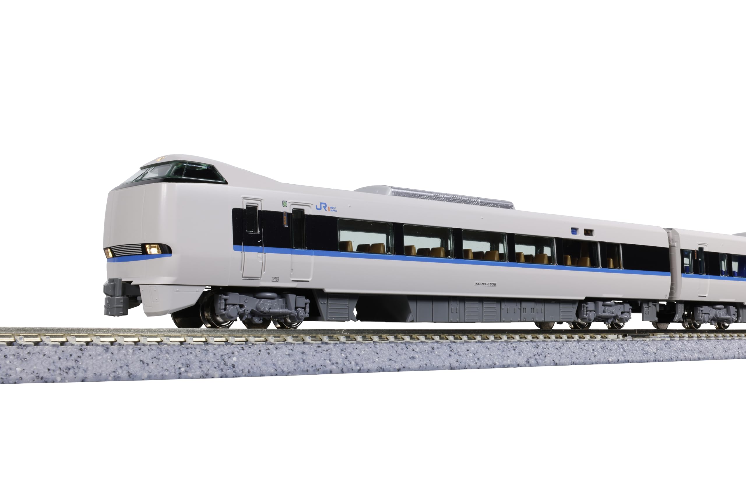 Kato N Gauge 683 Series Thunderbird Renewal Car Basic Set 4 Cars Electric Railway Model 10-2142
