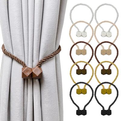 1/2 gab. Magnētiskas aizkaru klipses Aizkaru turētāji Savilcēji Sprādze Magnētiskas savilcējas Aizkaru dekora aksesuāri