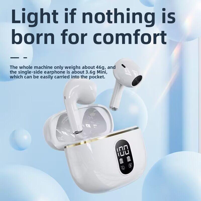 Słuchawki douszne X87 Wireless Bluetooth 5.4, TWS Stereo In-Ear z długim czasem pracy baterii i redukcją szumów