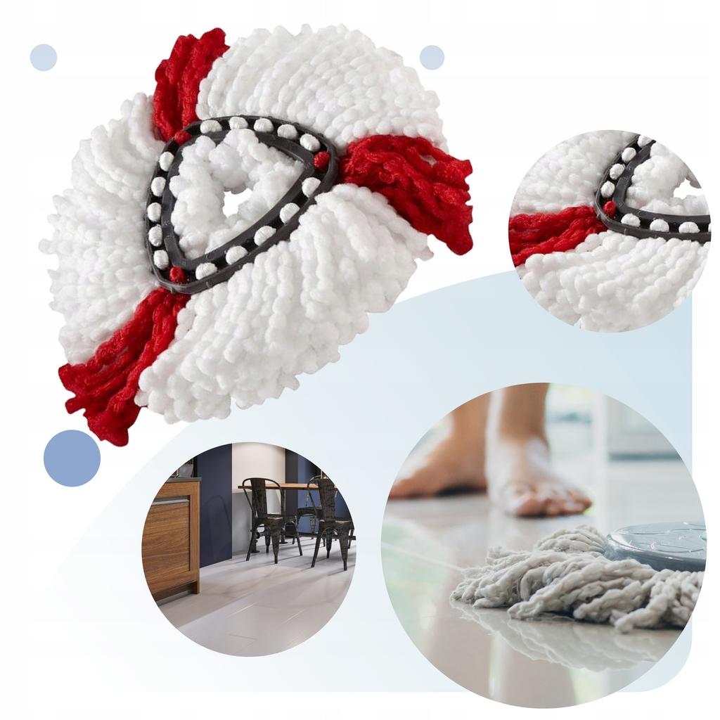 3 pieces of insert for the Vileda spin mop