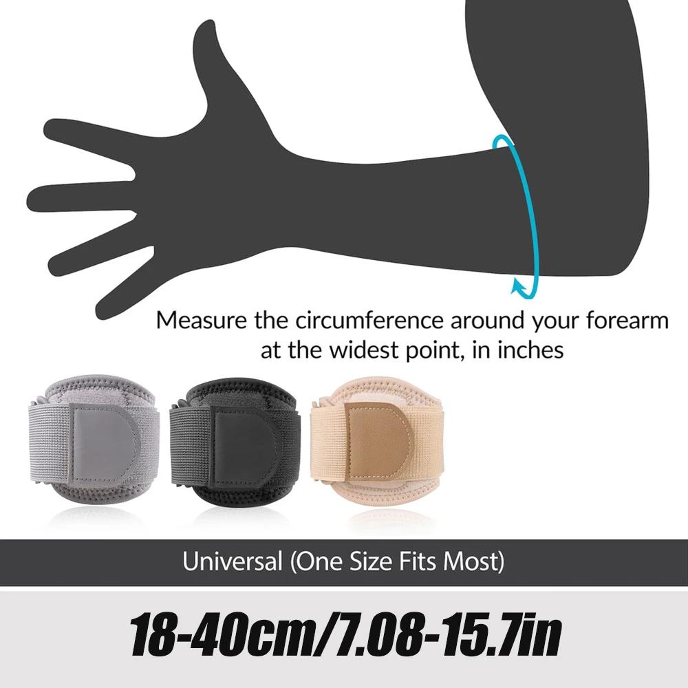 1Pc Adjustable Elbow Brace With Eva Pad Support For Tennis Elbow Tendonitis Weightlifting Golfer Pressure Band Strap