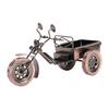Three Wheel Metal Art Iron Motorcycle Figurine Ornament Handmade Stationery Storage Organizer Desk Decor for Home Office