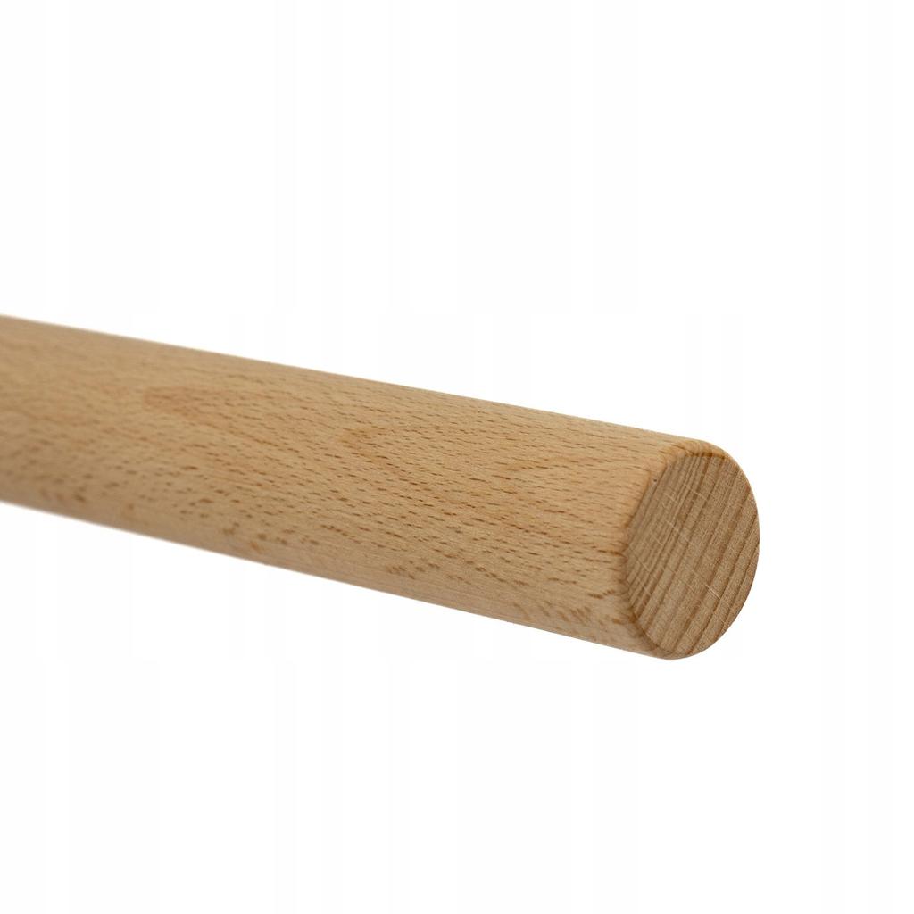 Kij treningowy jo 110 cm 27 mm bukowy aikido jodo
