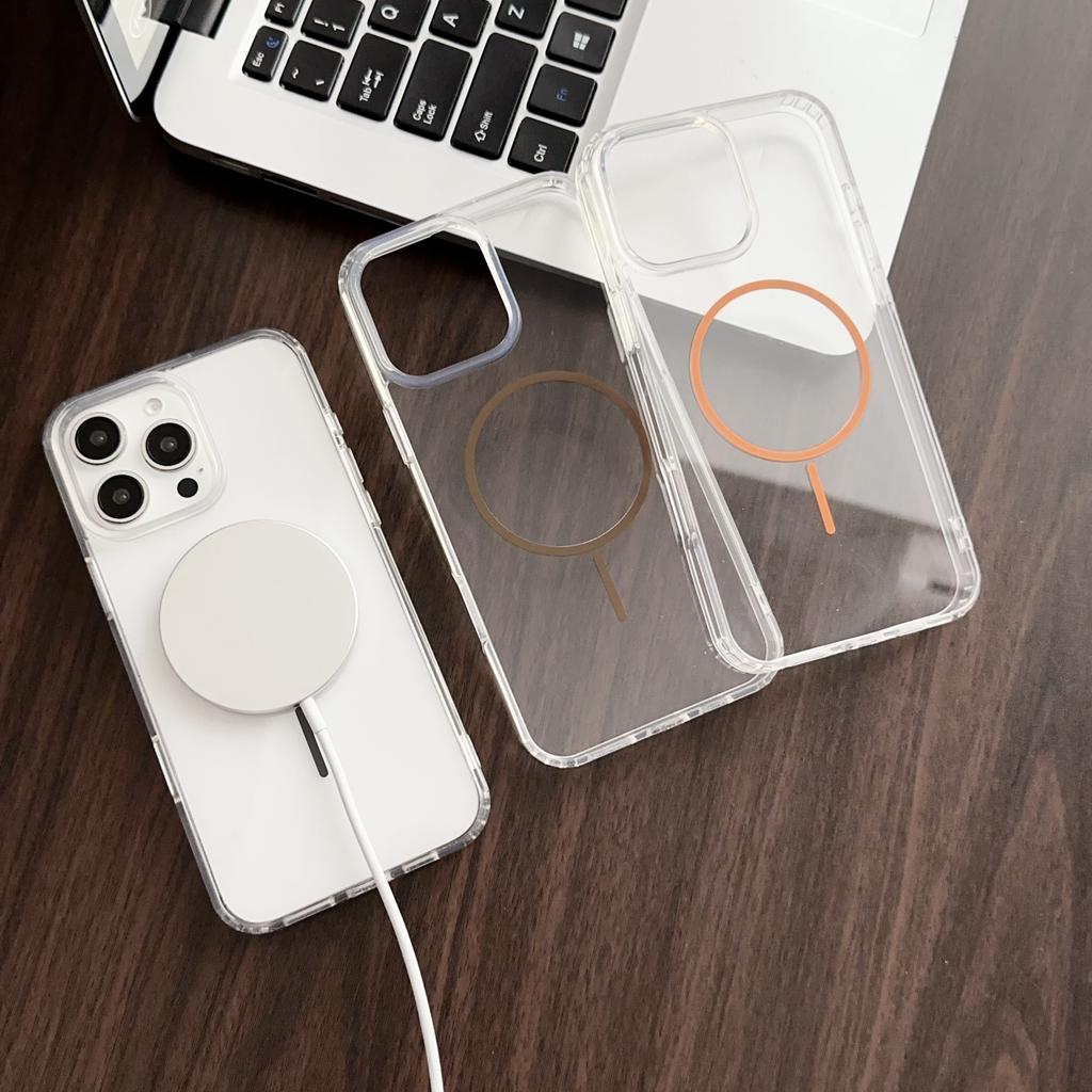 Clear Case For Magsafe Mag Safe iPhone 16E 16 E 15 Pro Max 14 Plus 13 12 11 X XS XR SE 2022 2020 8 iPhone16 16Pro 16Plus 15Pro Phone Cover Accessories