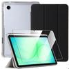 Hülle + Gehärtetes Glas für Samsung Galaxy Tab A11 Plus / A9 Plus, Stoßfest mit Stifthalter - Schwarz