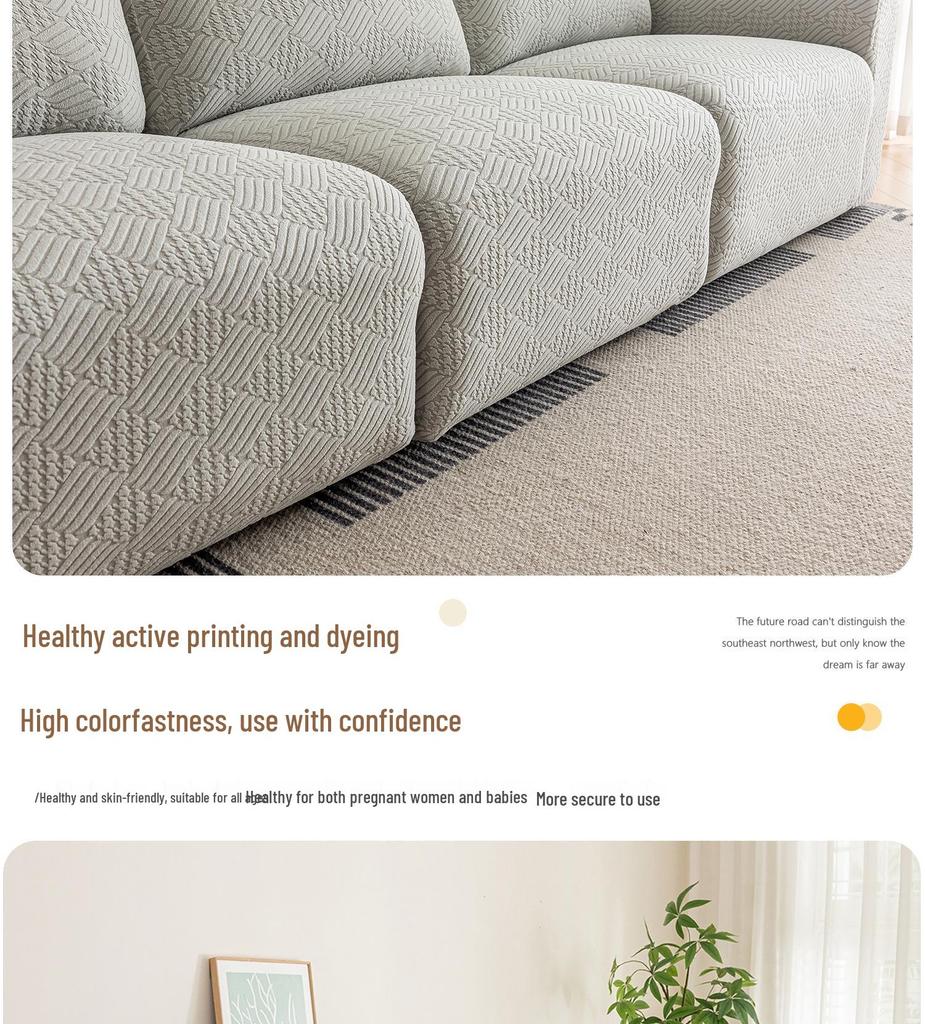 Willow Bud Elastic Full Cover Sofa Protector for Electric Function Zhihua Shi Sofas