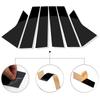 6pcs/set Car B Pillar Trim Stickers Window Column Post Decorative Cover Protective Film for Honda Accord Sedan 2018-2022
