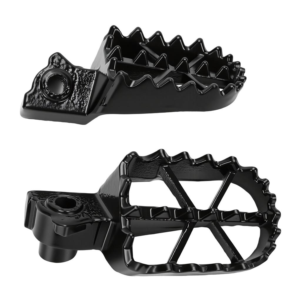 2pcs Dirt Bike Foot Pegs For 47 49ml Dirt Bikes Iron Black Anti Slip Motorcycle Foot Rest