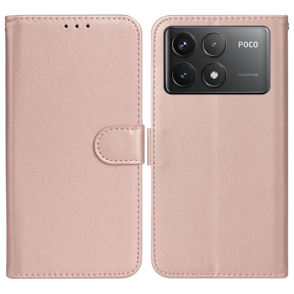 For Xiaomi Poco F6 Pro 5G/Redmi K70 5G/K70 Pro 5G Case Wallet Flip Leather Phone Cover Card Holder