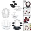 Acrylic Cake Stand Cupcake Stand Display Rack Reusable Cosmetics Holder