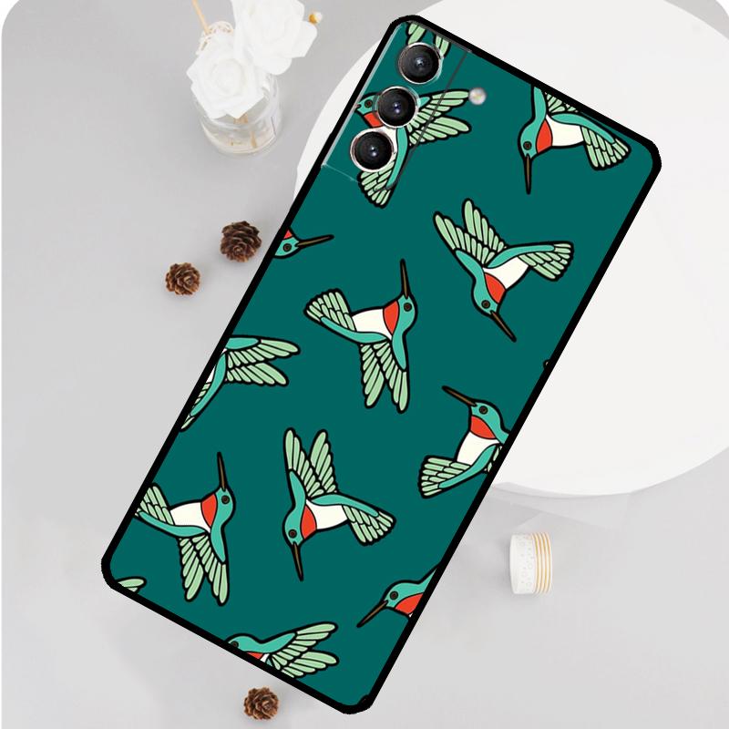 Hummingbird Phone Case For Samsung Galaxy S24 S26 Ultra S20 S21 S22 S23 S25 Plus S10 S25 FE Funda Cover