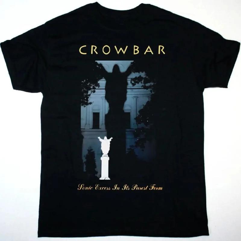Camiseta Crowbar, Manga Curta, Algod?o Preto, Feminina, Masc S разноцветный
