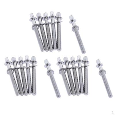 18 Tension Rods for Tom Bass Drum Hardware Mount