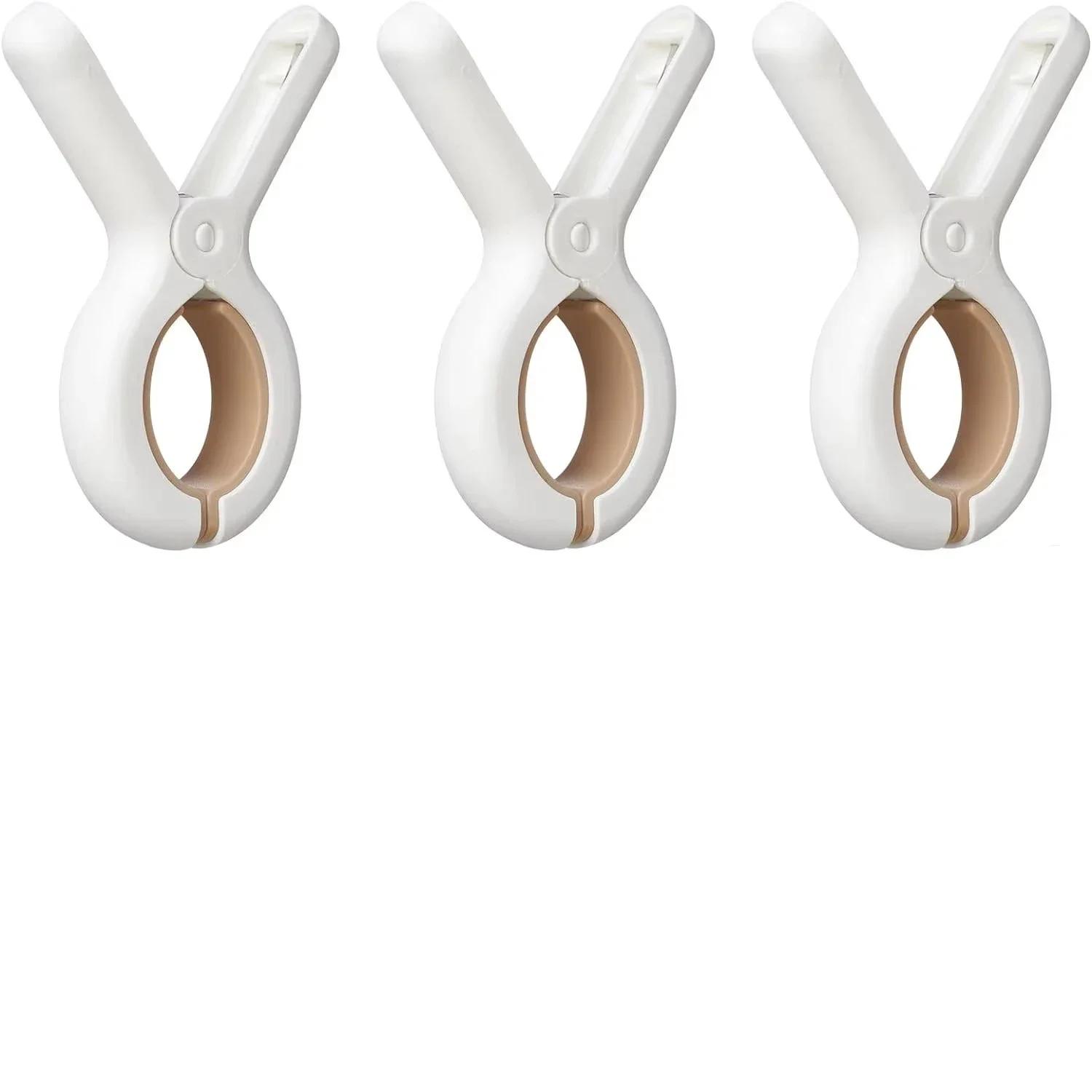 

3/6/12Pcs Beach Towel Clips Plastic Clothespin Heavy Duty Laundry Clips to Keep Your Towel Clothes Blankets from Blowing Away