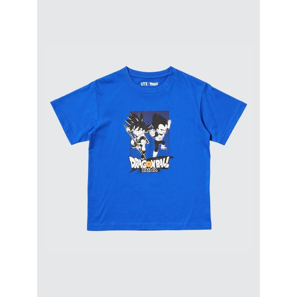

Uniqlo Kids Dragon Ball Daima UT Graphic T shorT Sleeve B 65 BLUE/KIDS 100