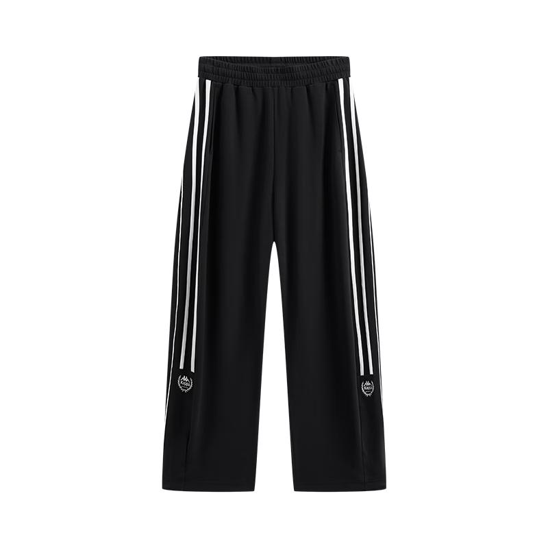 

Kappa Women s Striped Loose Straight-Leg Sport Pants XL