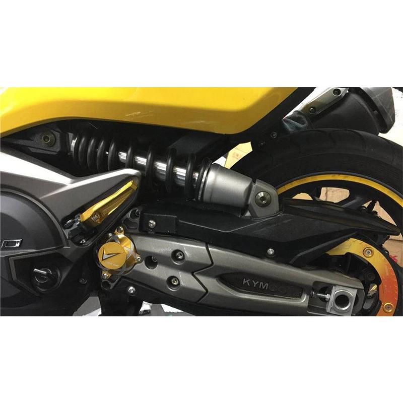For KYMCO AK550 AK 550 2017-2024 2018 2019 Motorcycle Rear Passenger Footrests Accessories Scooter Foot-Peg Foot Rests Pedals