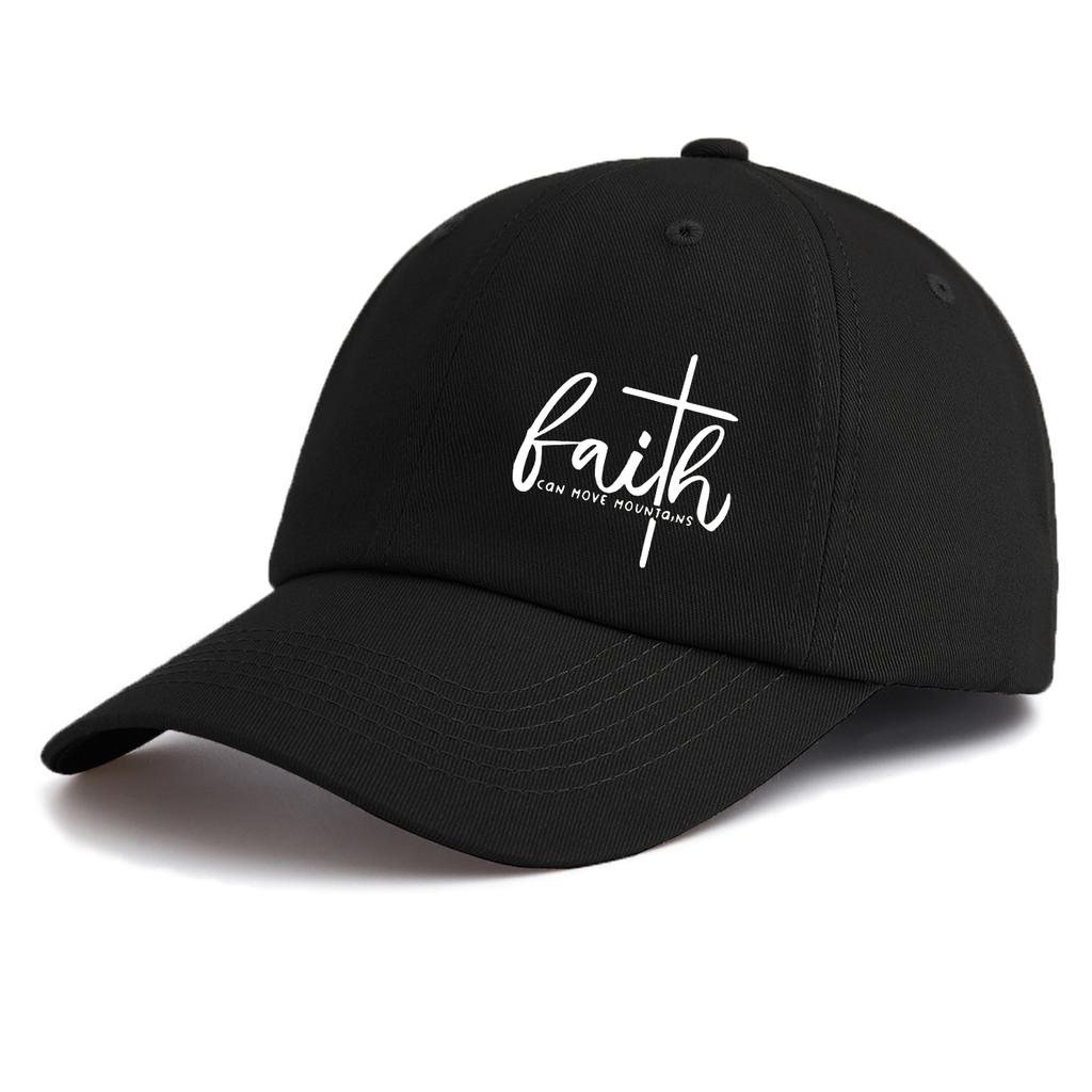 Gorra de Béisbol con Estampado de Fe para AdultosEstilo Retro Minimalista Casual Suave Ajustable Gorra de PadrePerfecta Como Regalo