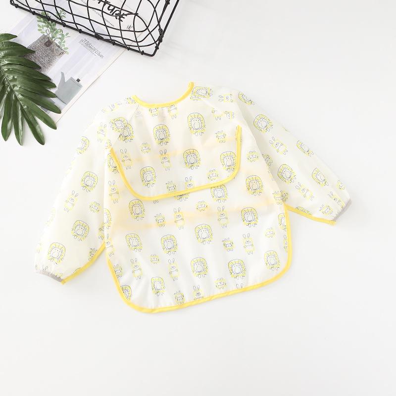 Umbrella Toddler Waterproof Long Sleeve Bib Smock