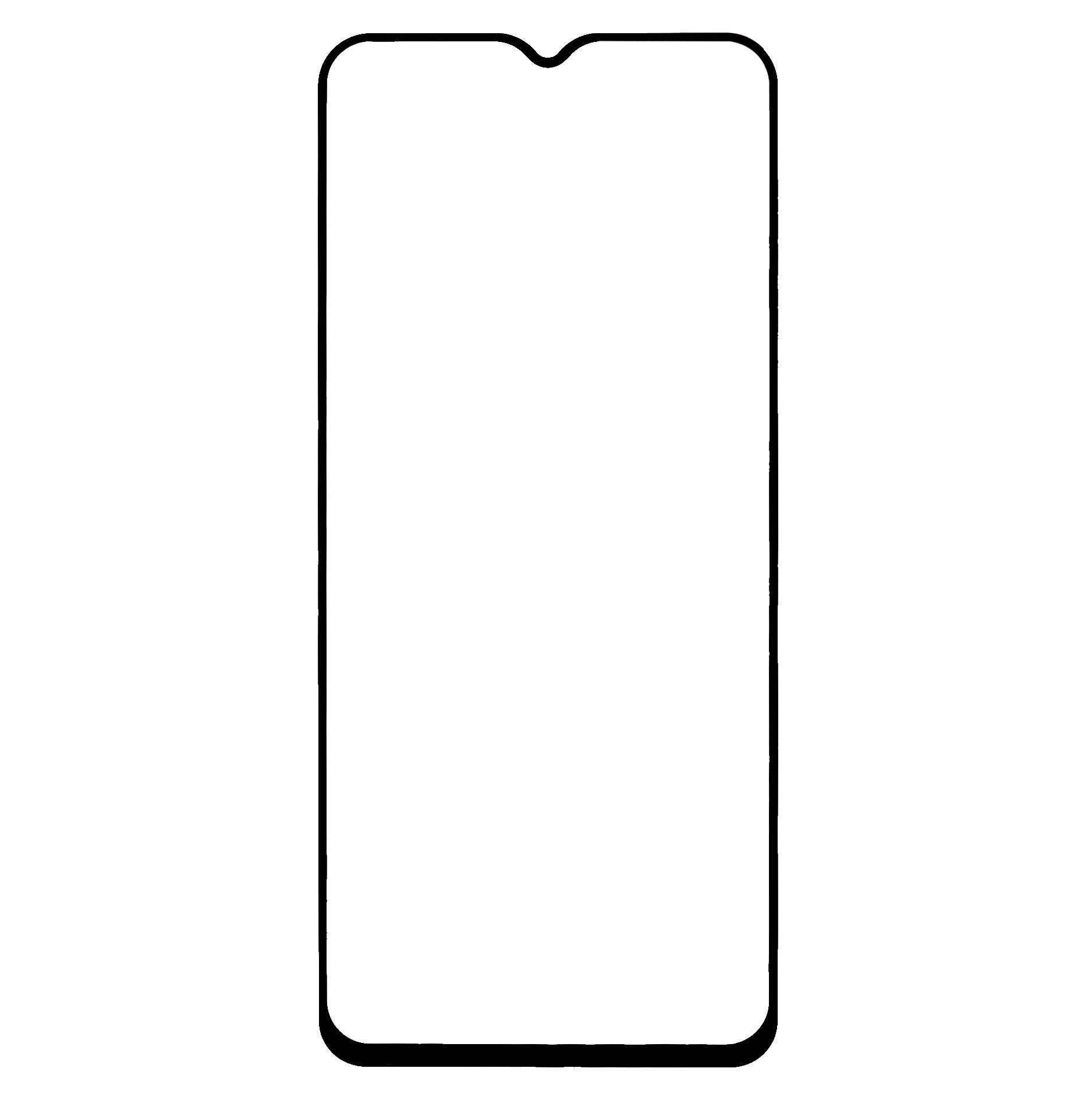 

For TCL 30 5G High Clear Screen Protector Full Cover Full Glue Silk Printing Anti-Scratch Tempered Glass Film Type A