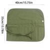 Painting Brushes Canvas Storage Bag, 22 Slots Watercolour and Gouache Brushes Calligraphy Brushes Storage Bag, Roll Up Pen Bag