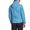 Adidas Womens Mountain Rain Resistant Jacket With Letter Print Women Jacket Blue HA2318
