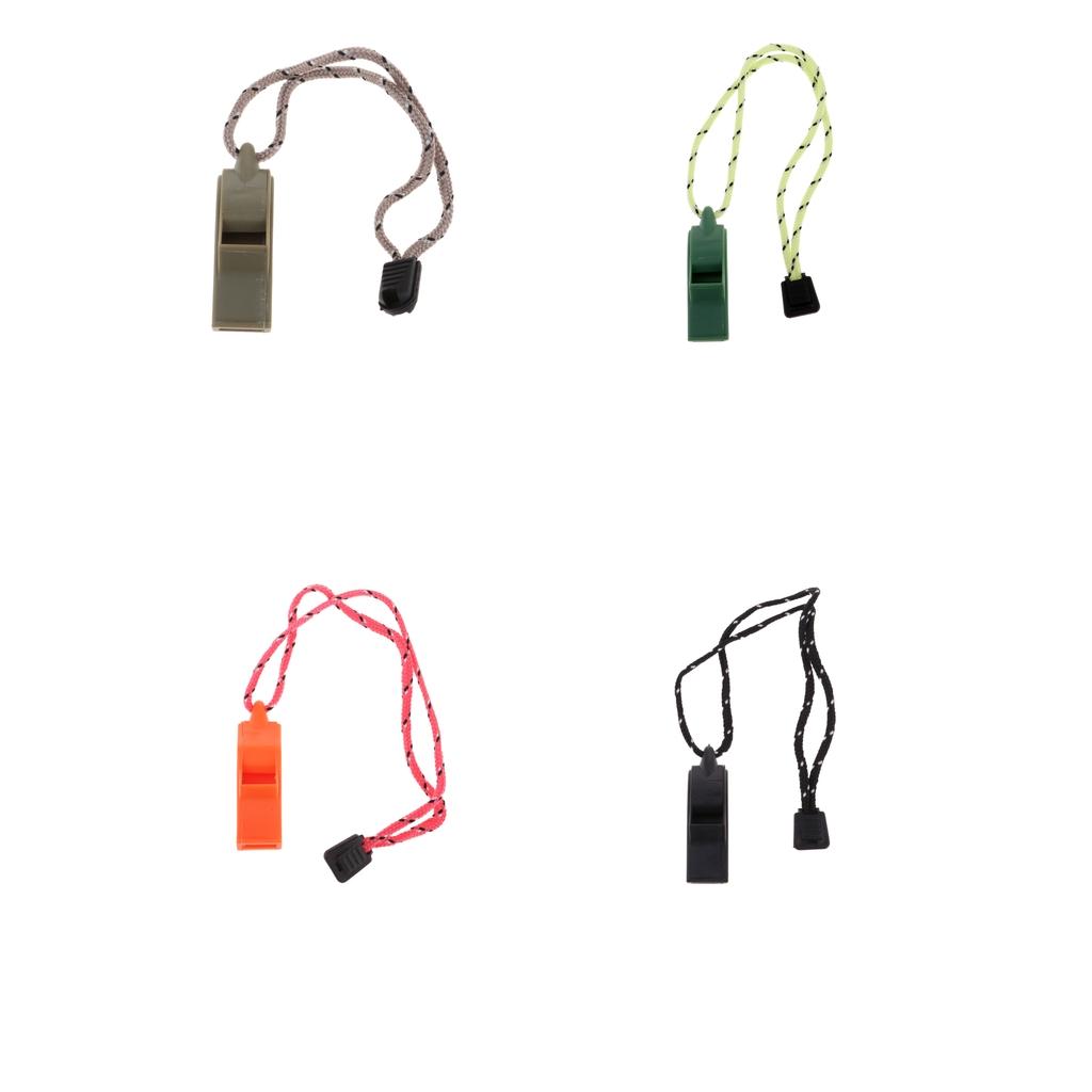 Portable Plastic High Decibel Outdoor Hiking Camping Emergency Tool