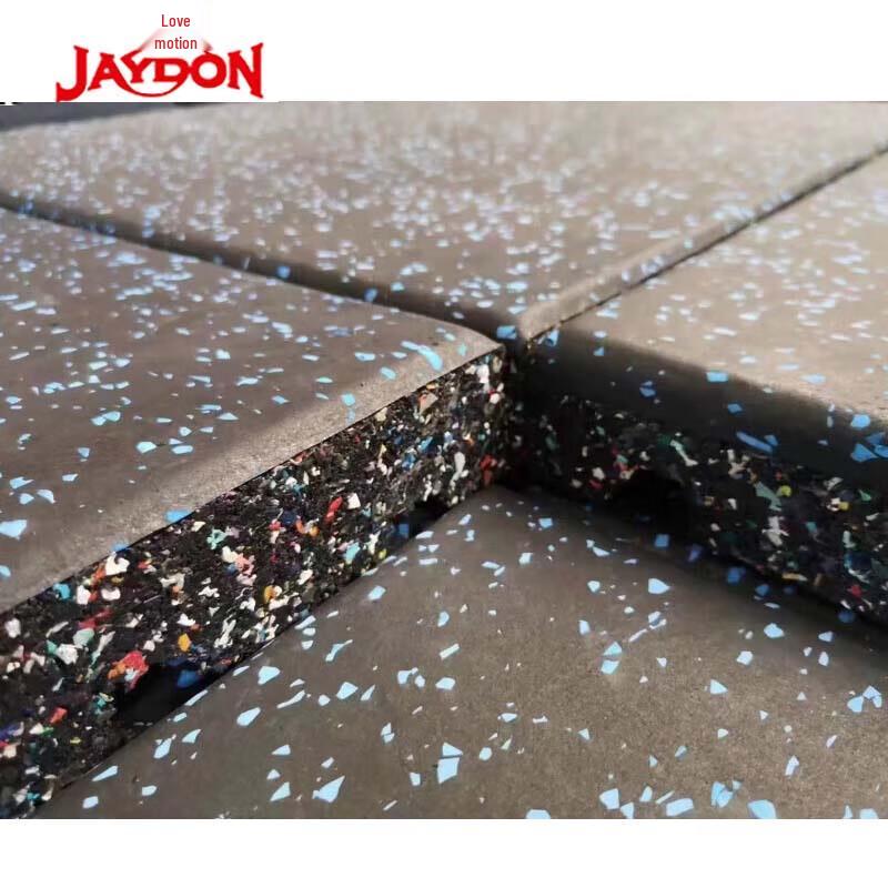 JAYDON Multi-functional Rubber Gym Mat