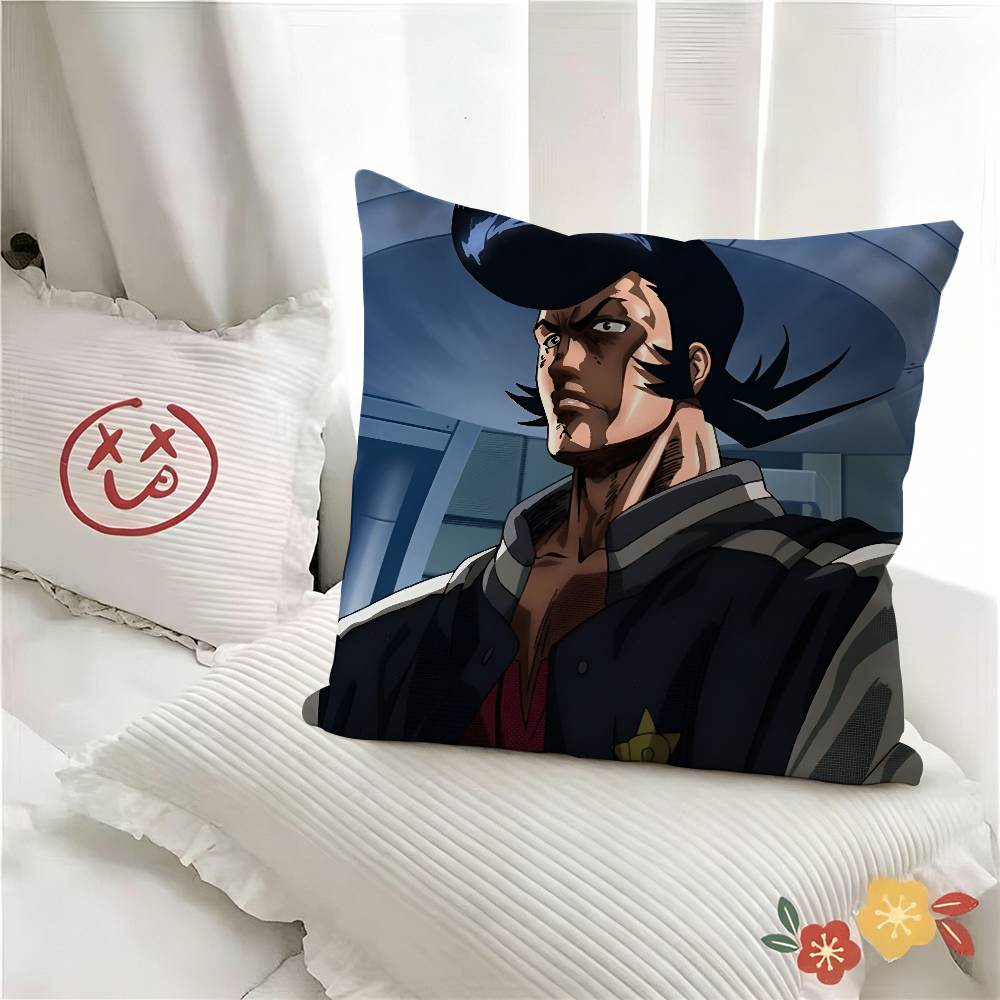 1pc Anime Space Dandy Pillow Case Fashion Square Pillowcase Bedroom Sofa Room Ins Decoration Leisure