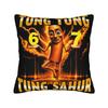 Angel John Pork Funny is Calling Phone Pillow Case  Comfy Pillow Cover For Sofa Bedroom Home Decor Vintage Pillowcases