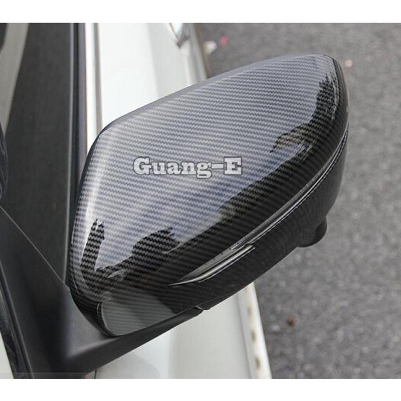 Car Stick Rear View Eyebrow Side Glass Mirror Cover Trim Frame For Nissan X-Trail T32/Rogue 2014 2015 2016 2017 2018