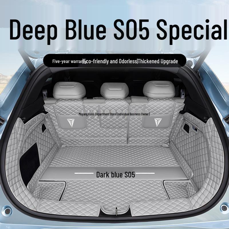 2026 Deep Blue S05 Car Trunk Mat for Chang'an, Custom Decoration