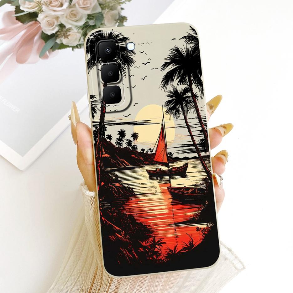 For Infinix Hot 70 5G Case X6895 X6895B Cute Fashion Cartoon Cover Shockproof Phone Case For Infinix Hot 70 Hot70 5G Soft Fundas