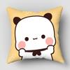 Bubu Dudu Pillowcase Cute Cartoon Bear Pillowcase Living Room Sofa Cushion Cover Bedroom Home Decoration Children's Gift