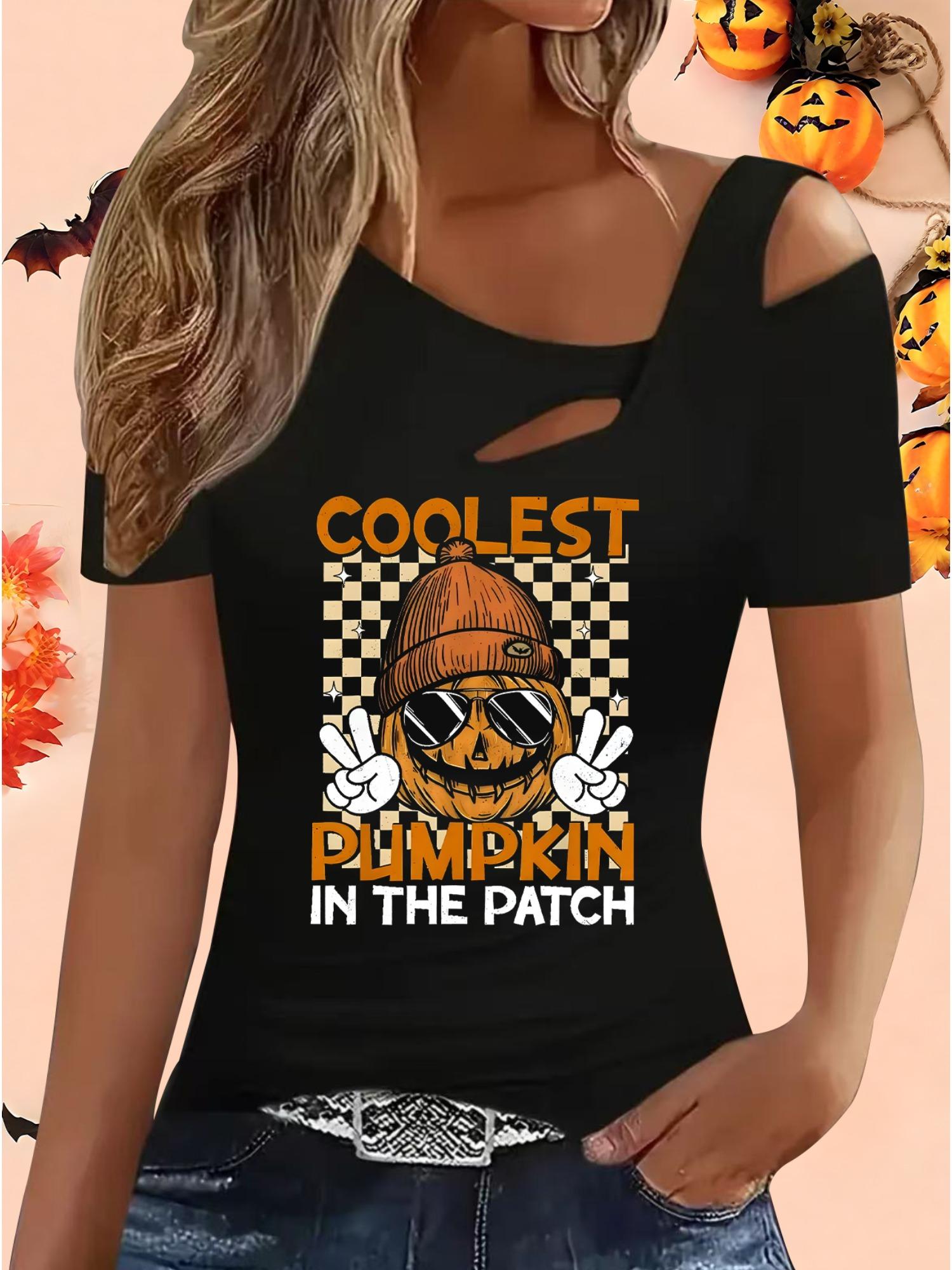 

Женские Свободные Топы Блузки Рубашки Подарок на Хэллоуин и Рождество XXL чёрный