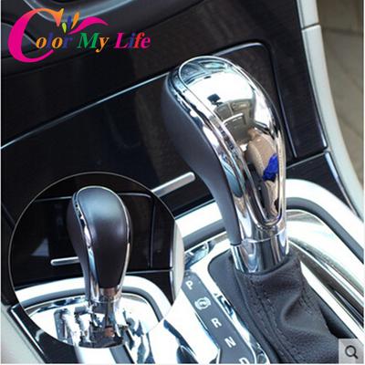 Auto Styling ABS Chrom AT Schaltknauf Abdeckung Trim für Opel ASTRA J 2009-2014 Insignia Limousine Sport tourer