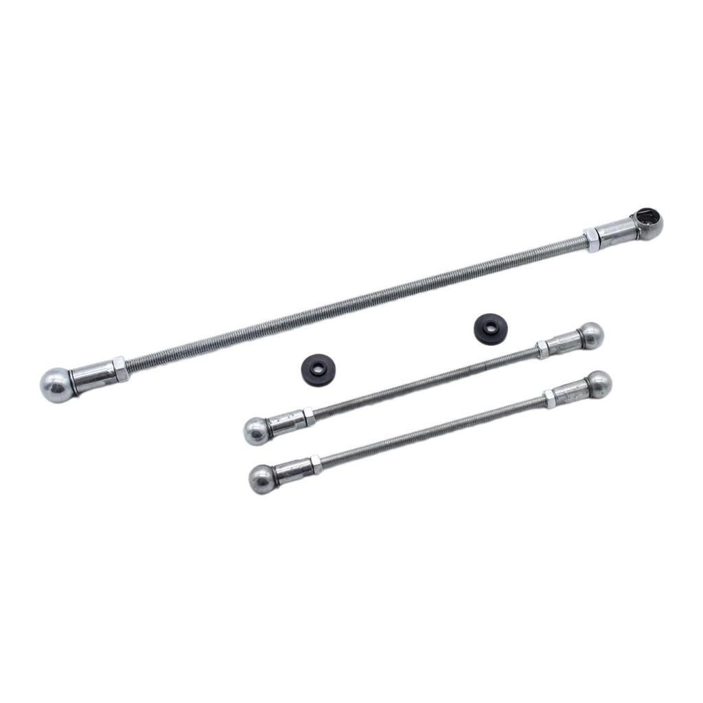 Metal Gear Linkage Push Rods Kit Car Transmission Parts Set Replacement for Peugeot 106 Saxo 245283 2452E1