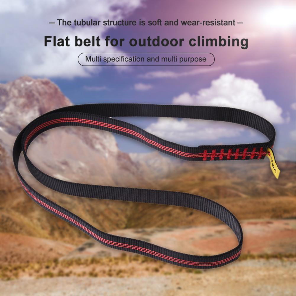 Satın alın 60cm Rock Climbing Sling Bearing Strap Wear Resistant ...