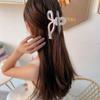 Korean Style Acetate Grab Clip Acetic Acid Large Shark Clip Fairy Bow Hair Claw  Ladies