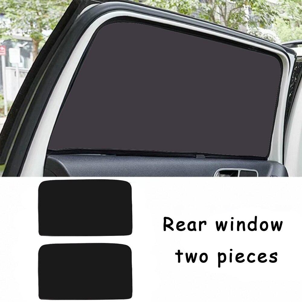 1PC/2 PCS NEW Universal Car Sunshade Window 10 Magnetic Suction Sunshade Heat Insulation Cloth Cover Sunshade Car Side Sunshade