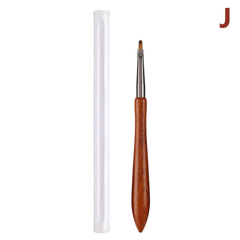 1Pcs Uv Gel Nail Brush Diy Painting Pen Manicure Acrylic Drawing Brush For Nail Art Design Nails Tip Display Painting Tool